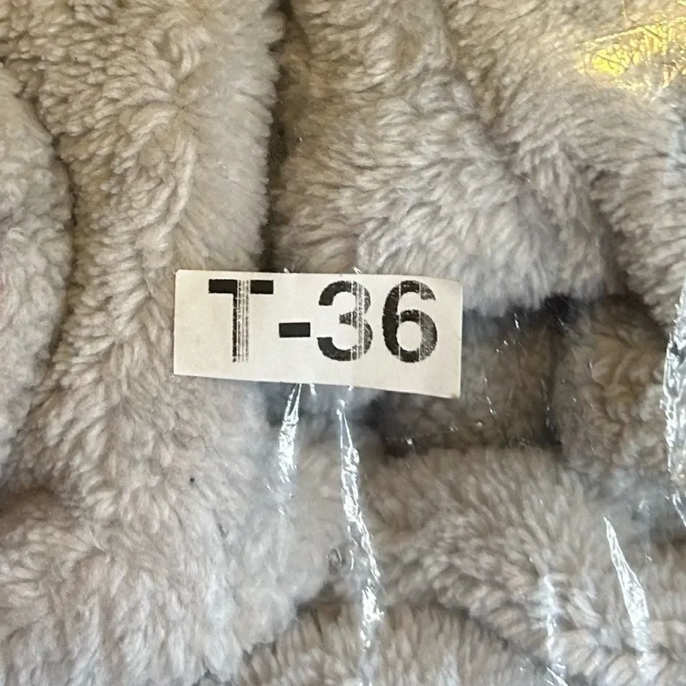 5 for $25🔥0-9 Months HB‎ Baby Girls Grey Fleece Elephant Robe
